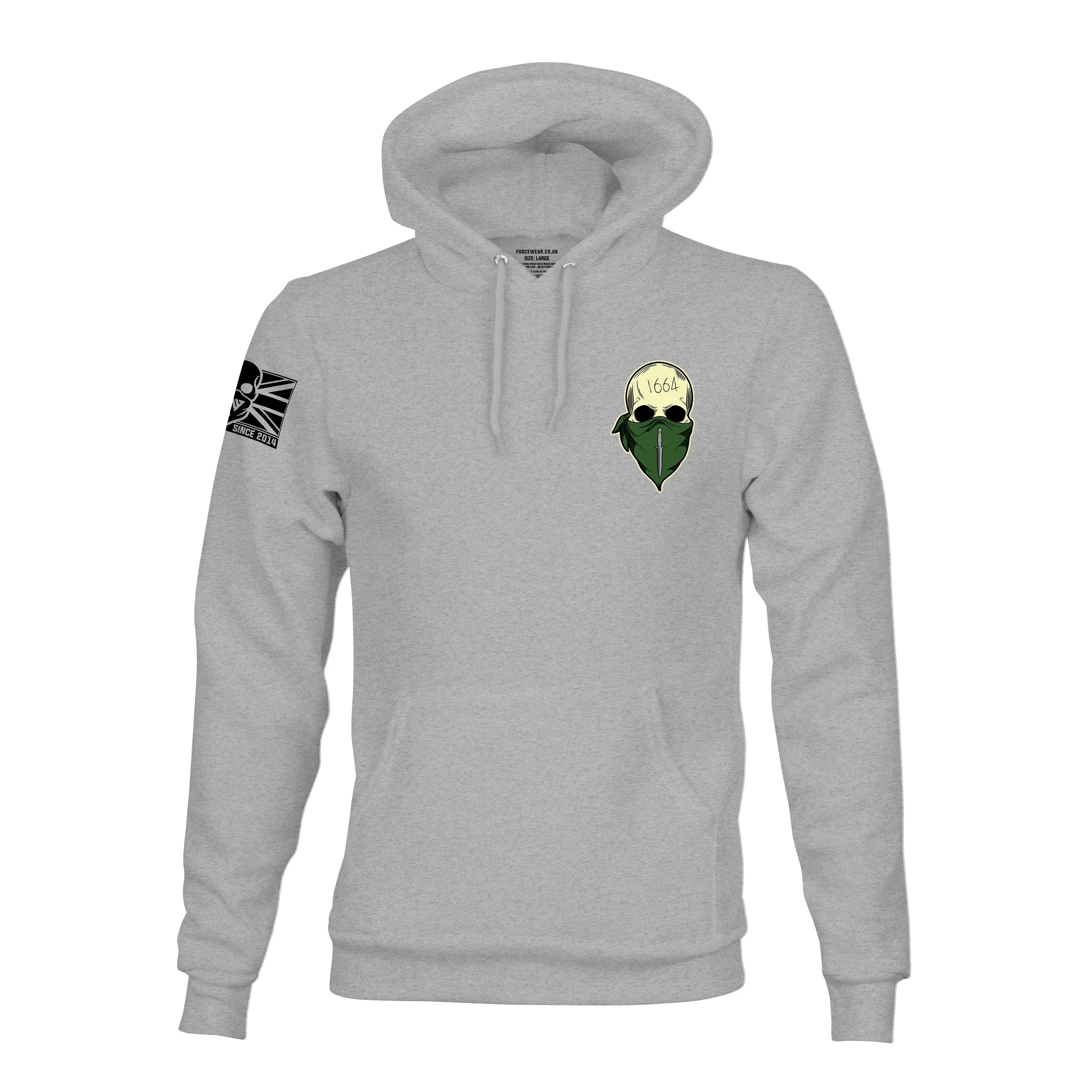 1664 ROYAL MARINE SKULL HOODIE