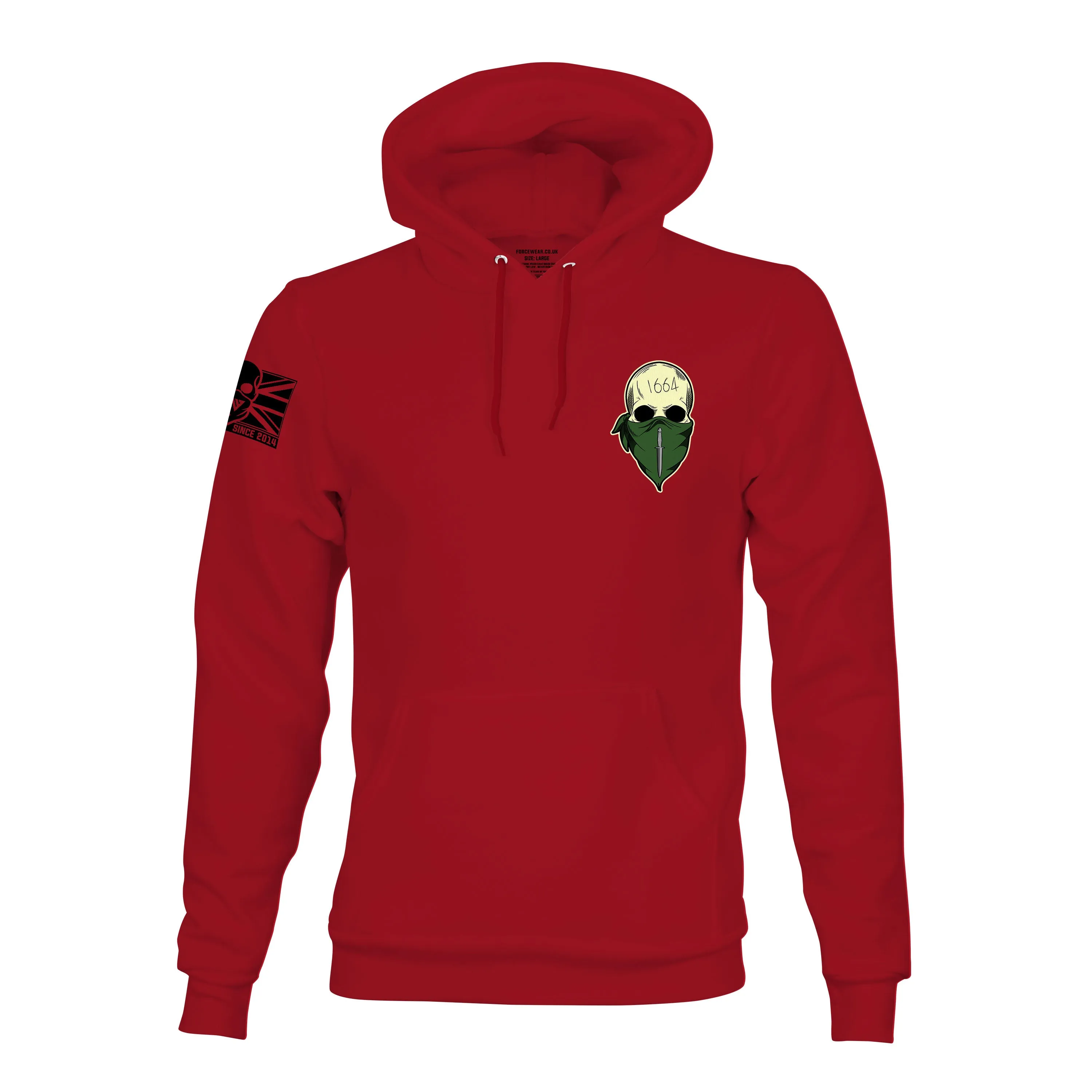 1664 ROYAL MARINE SKULL HOODIE