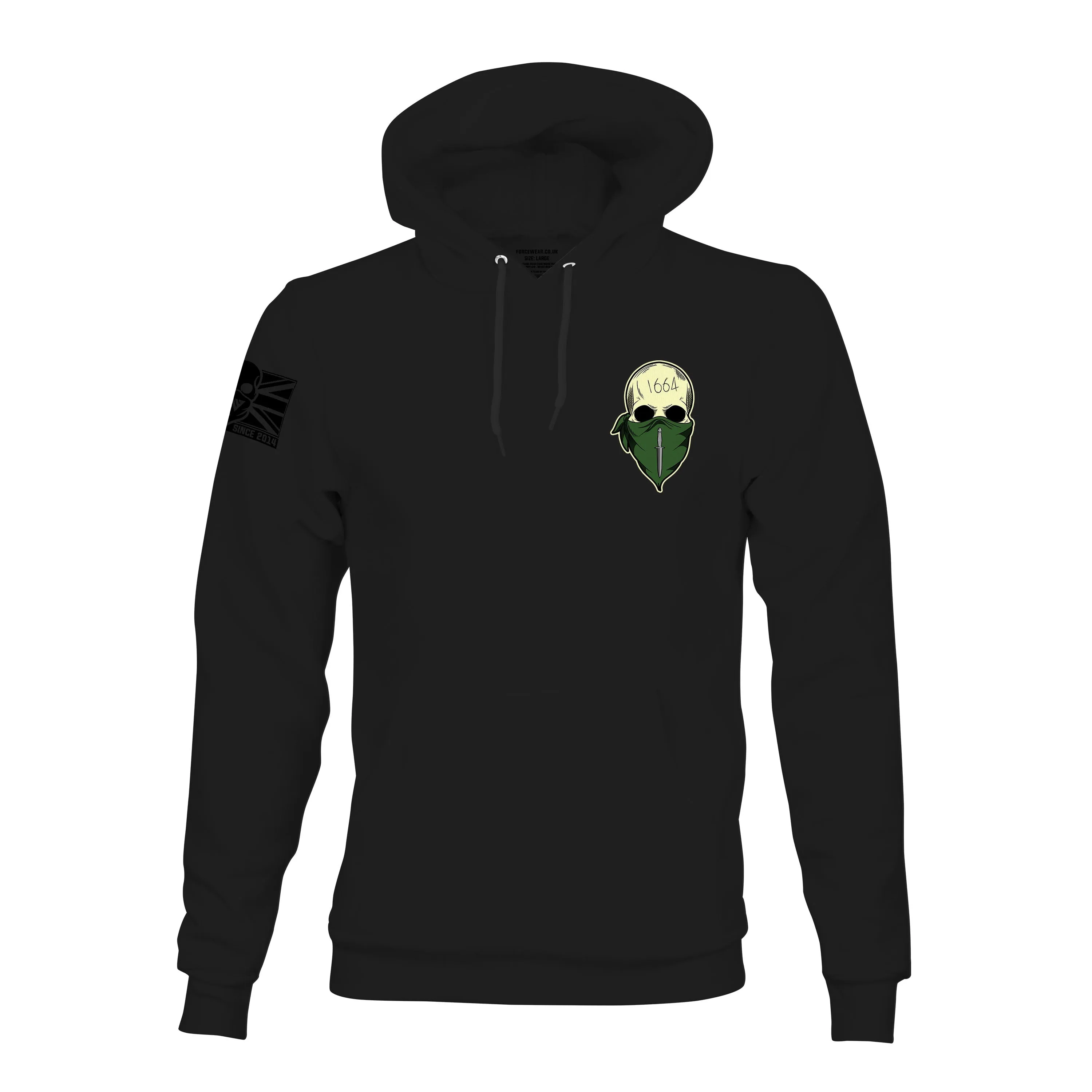 1664 ROYAL MARINE SKULL HOODIE
