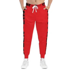 17een Line Unisex Red Athletic Joggers