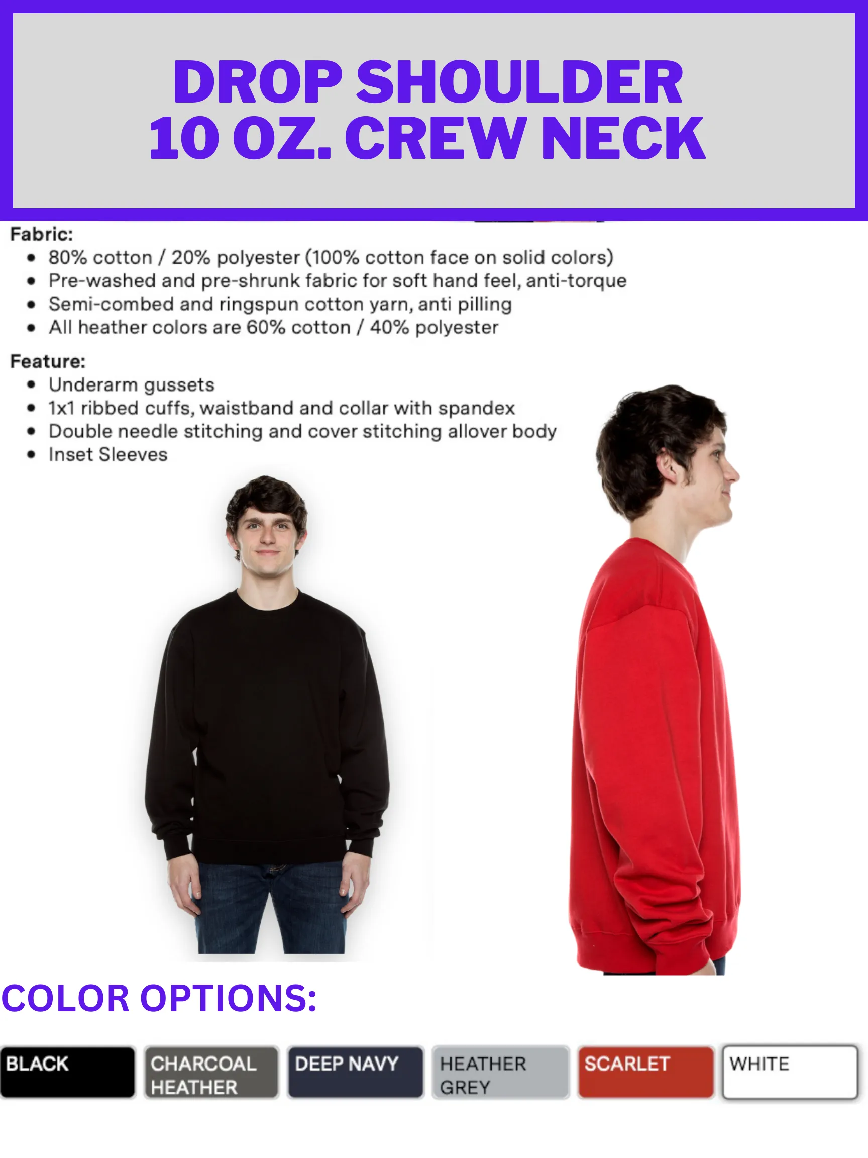 3D Puff Printed Sweatshirts & Hoodies
