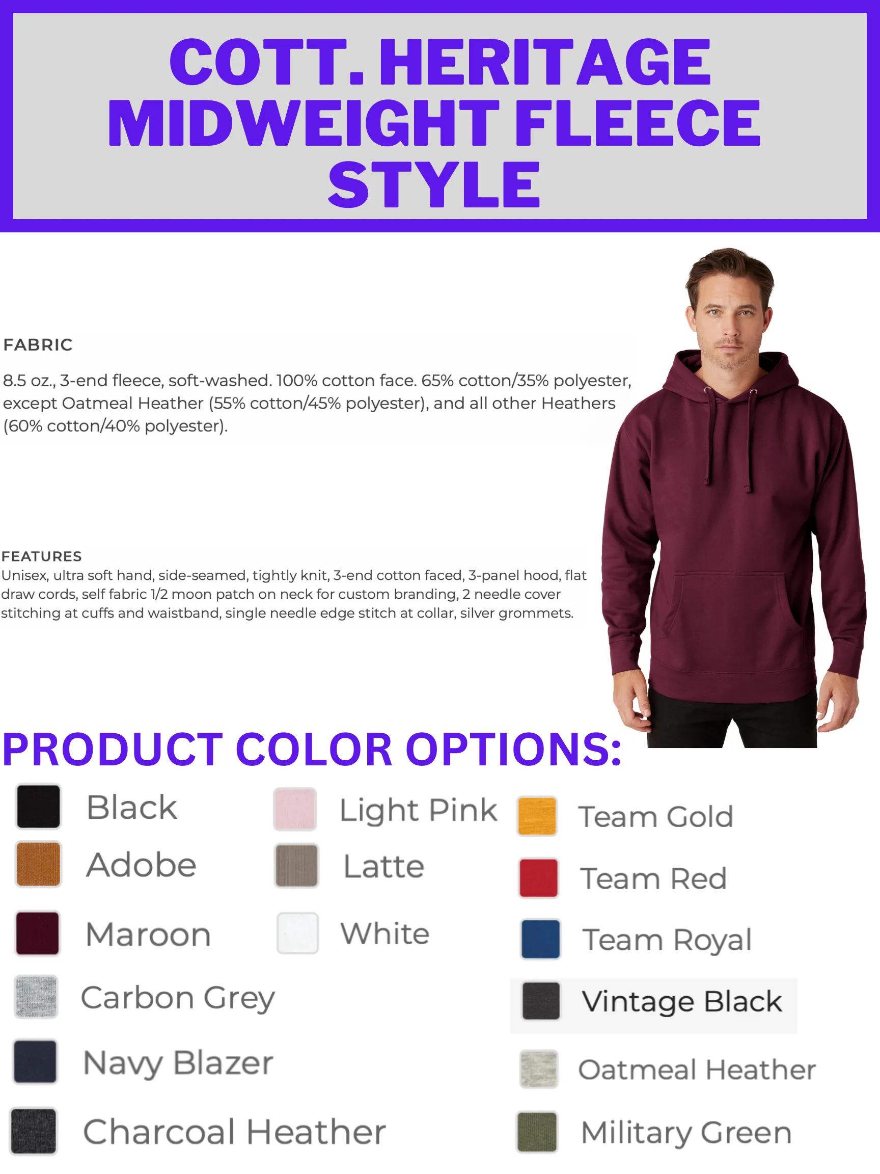 3D Puff Printed Sweatshirts & Hoodies