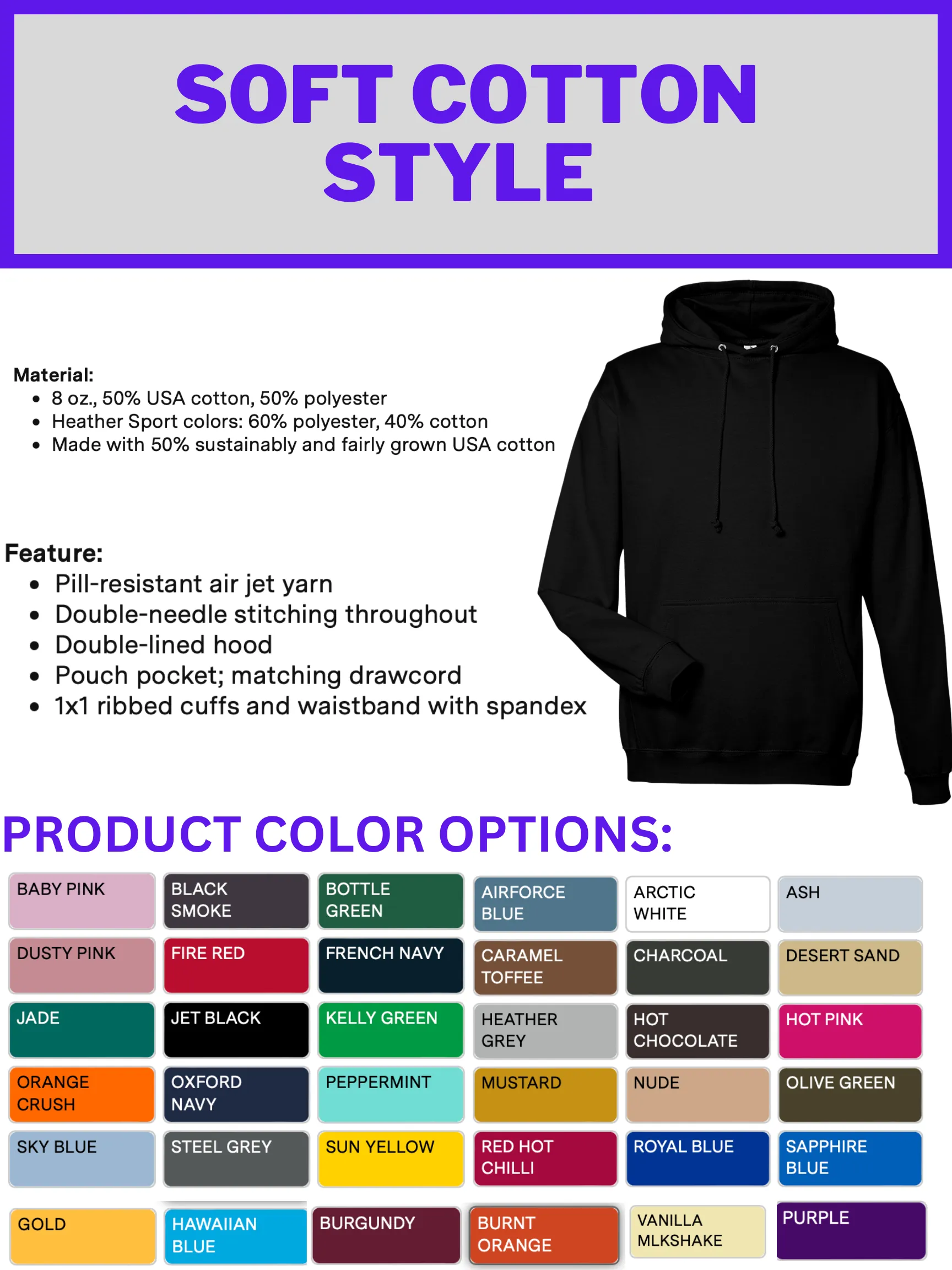 3D Puff Printed Sweatshirts & Hoodies