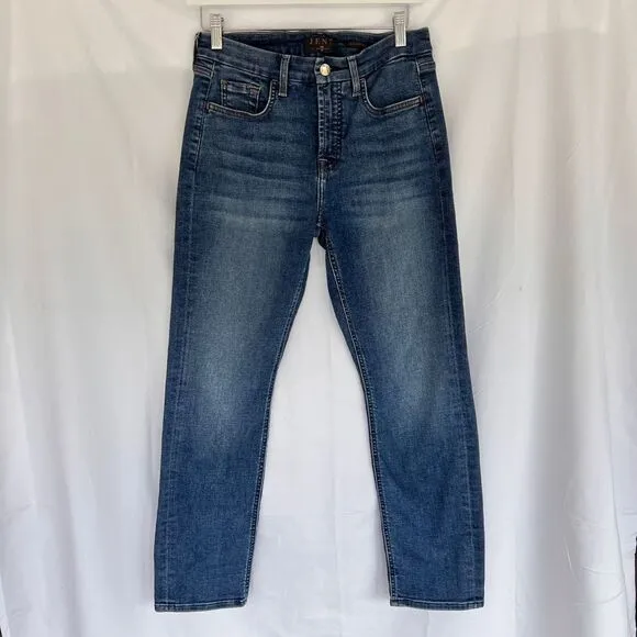 7 For All Mankind Women's Slim Boyfriend Jeans Dark Wash Blue Size 26​​​​