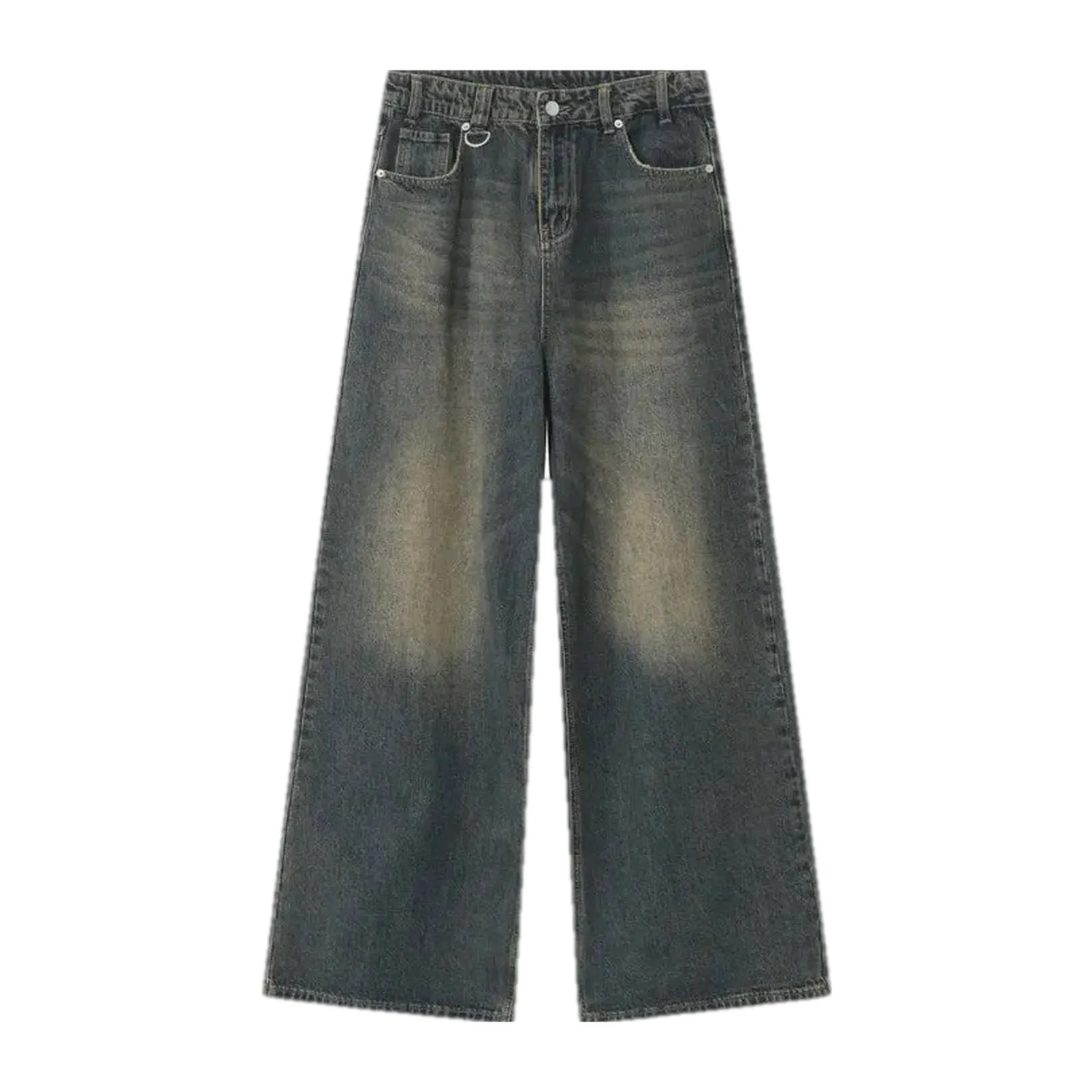 Abraded style men's jeans