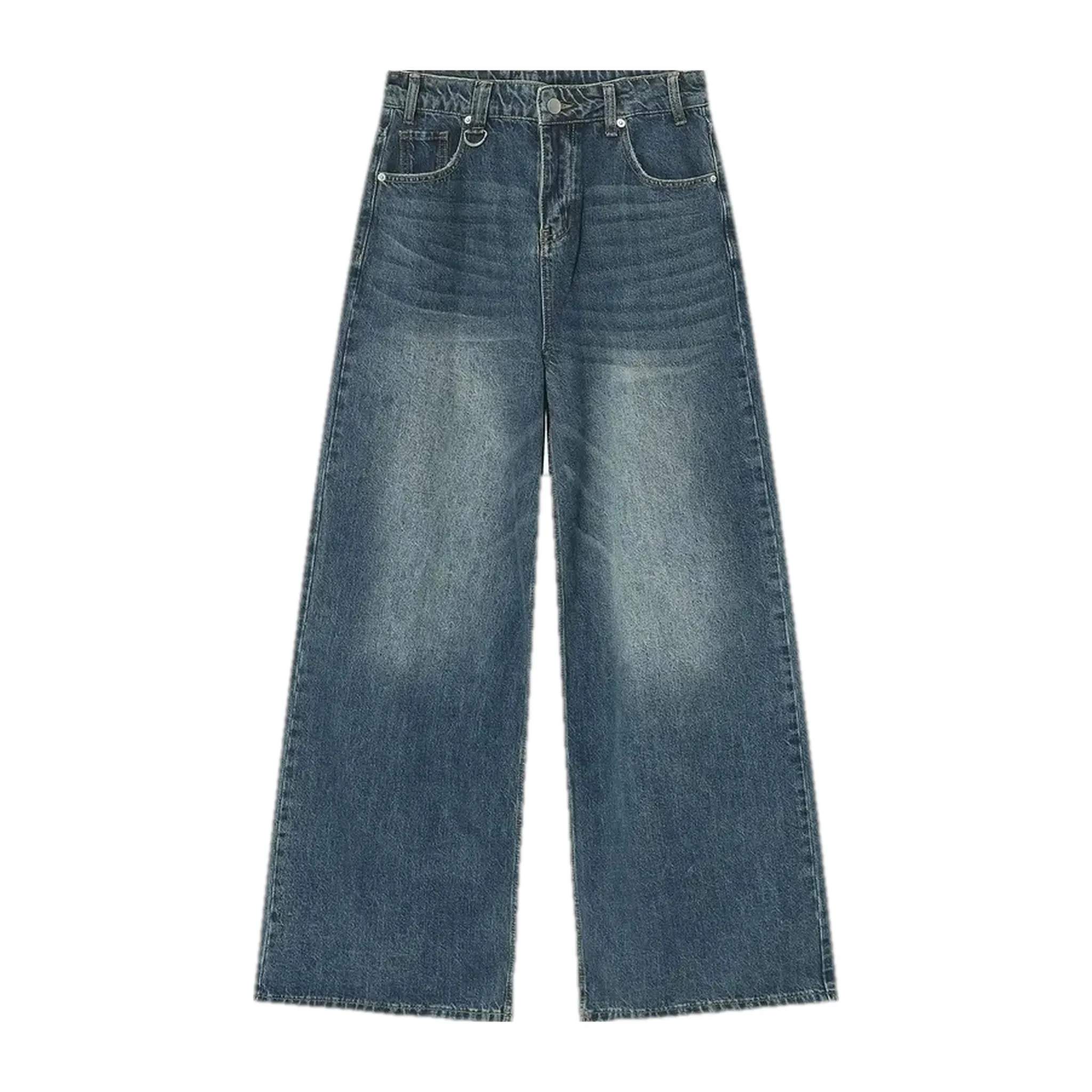 Abraded style men's jeans