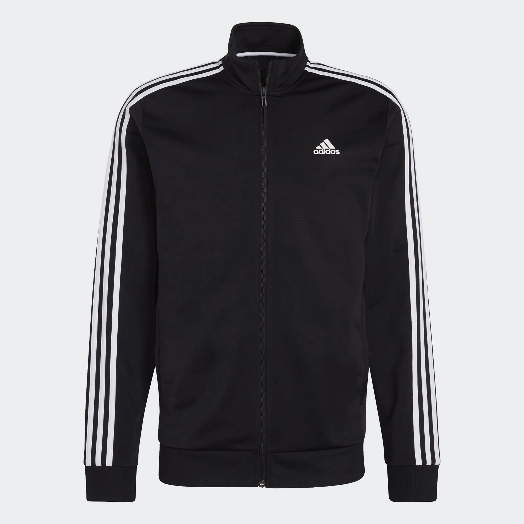 ADIDAS ESSENTIALS WARM-UP 3-STRIPES TRACK JACKET