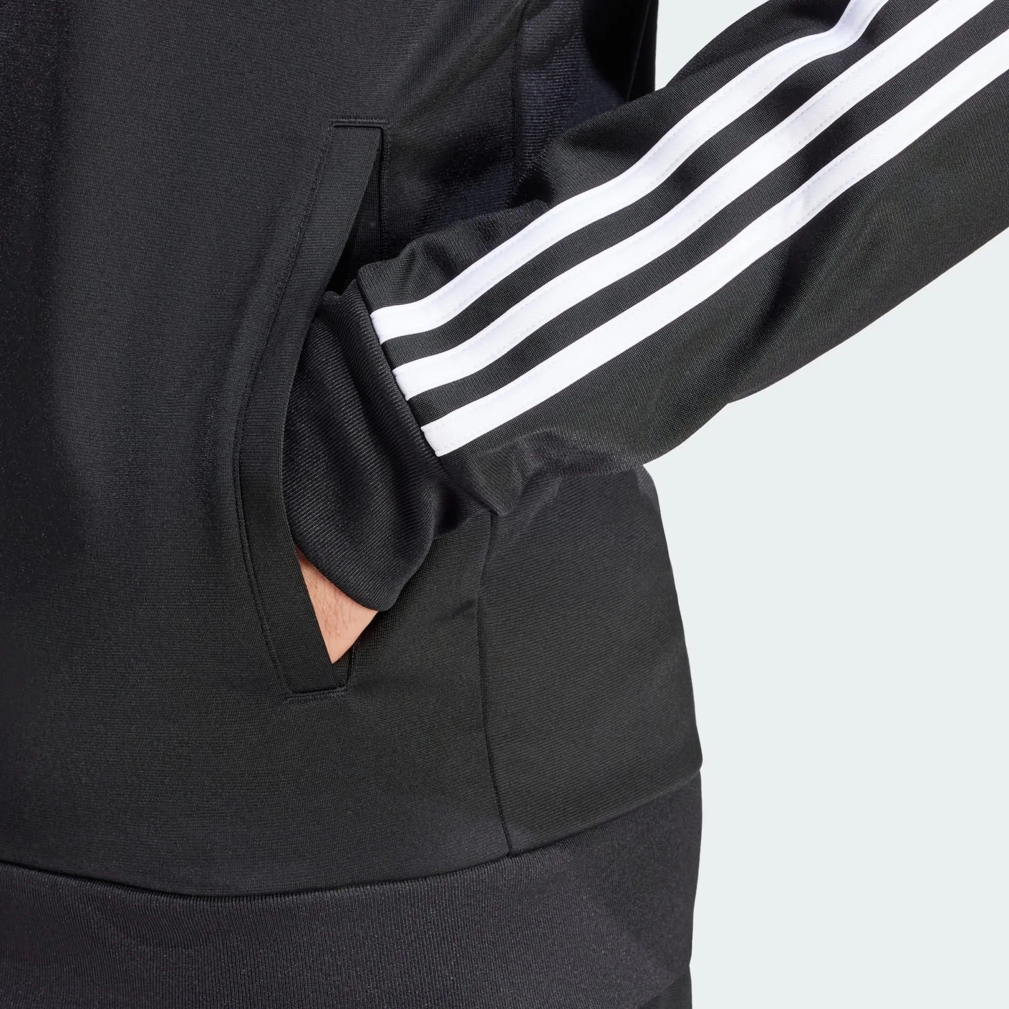 ADIDAS ESSENTIALS WARM-UP 3-STRIPES TRACK JACKET