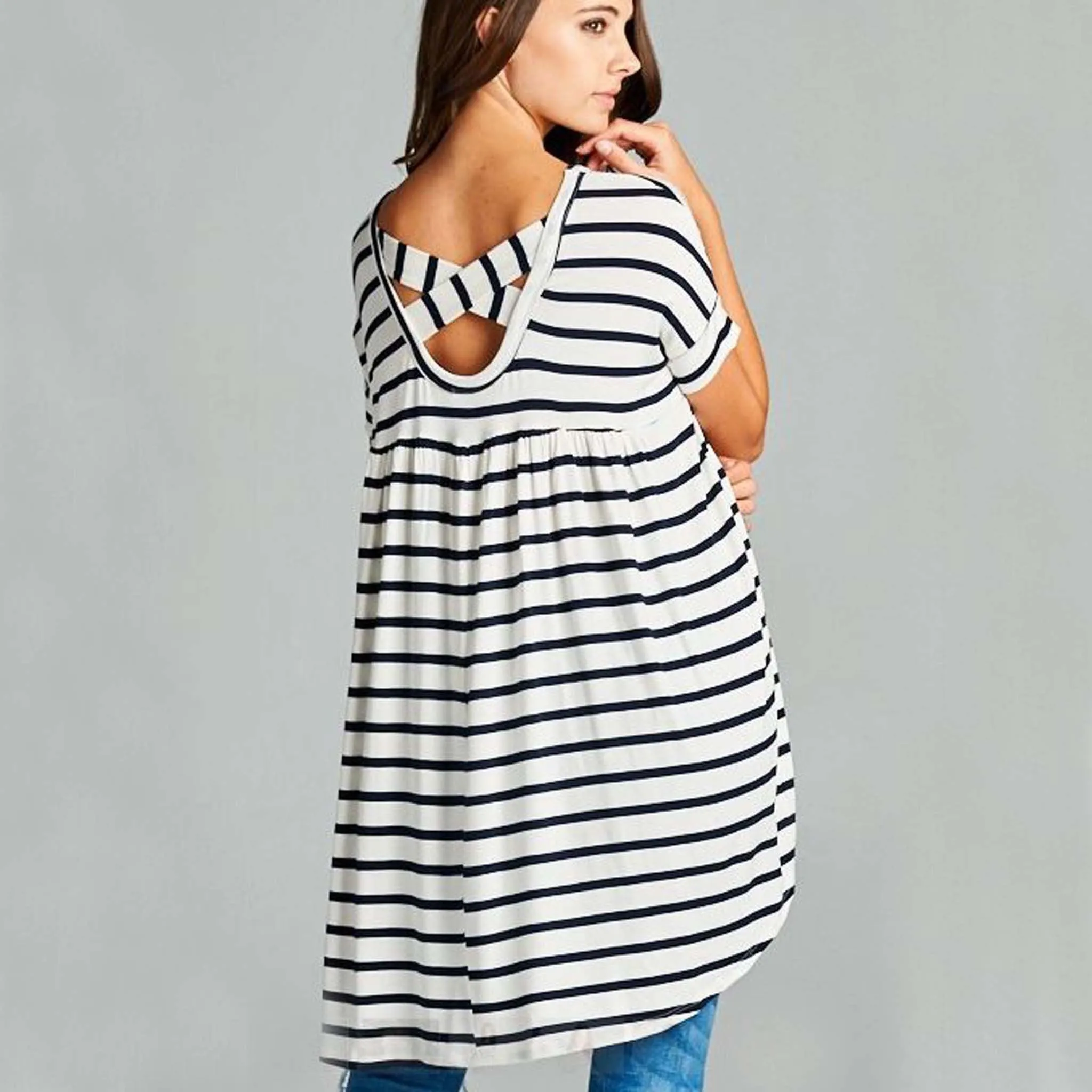 Adobe Stripe Tee