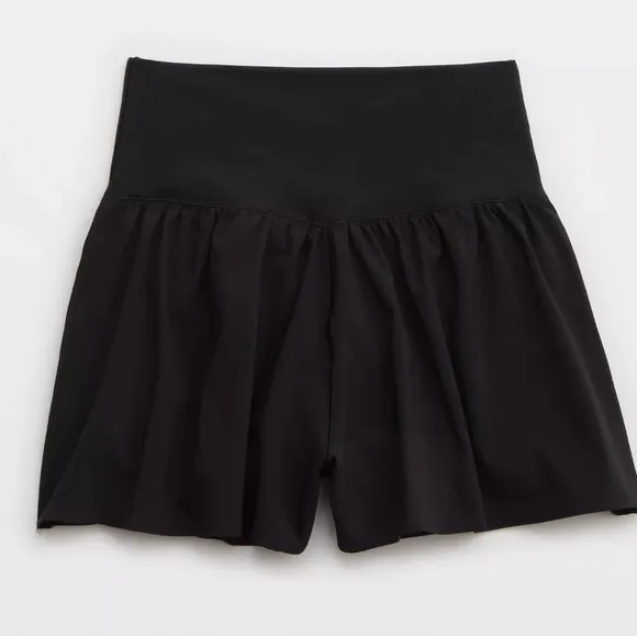 Aerie Crossover Flowy Stretch Shorts: XS, S, M, L