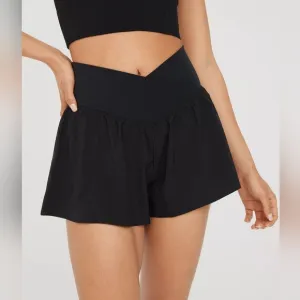 Aerie Crossover Flowy Stretch Shorts: XS, S, M, L