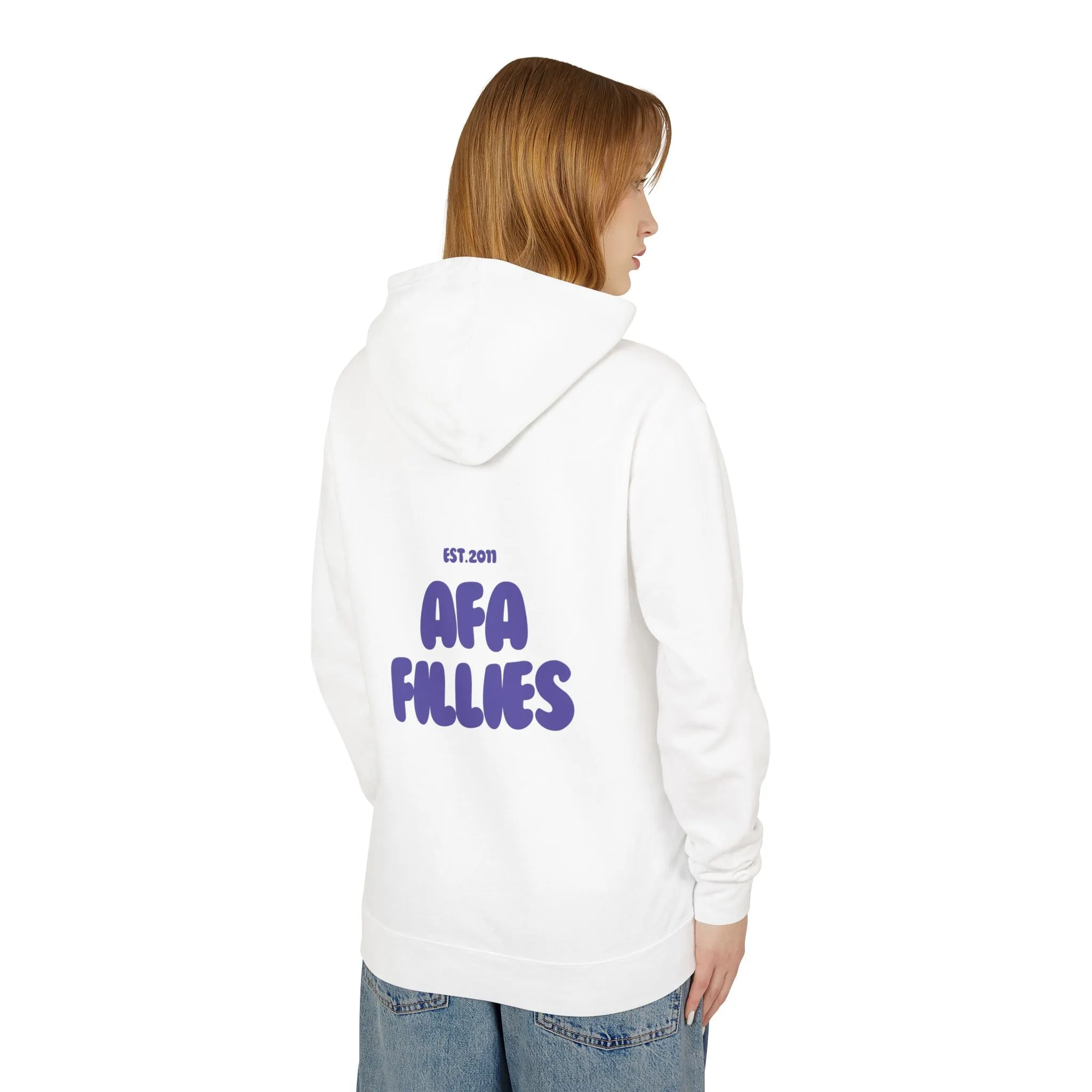 AFA Bubble Font Lightweight Hooded Sweatshirt