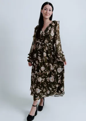 Afternoon Tea Floral Midi Dress