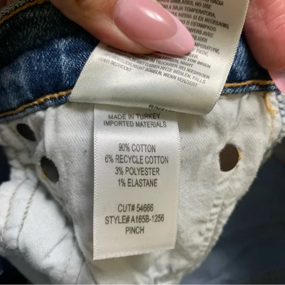 Agolde Pinch Waist Skinny Jeans Size 26