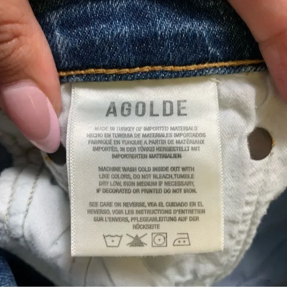 Agolde Pinch Waist Skinny Jeans Size 26