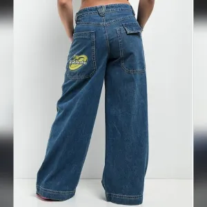 A.LAB Analog Bitmap Log On Raver Denim Jeans Women’s Size 16
