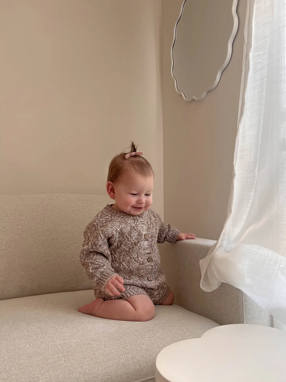 Alex Knit Cardigan | Truffle