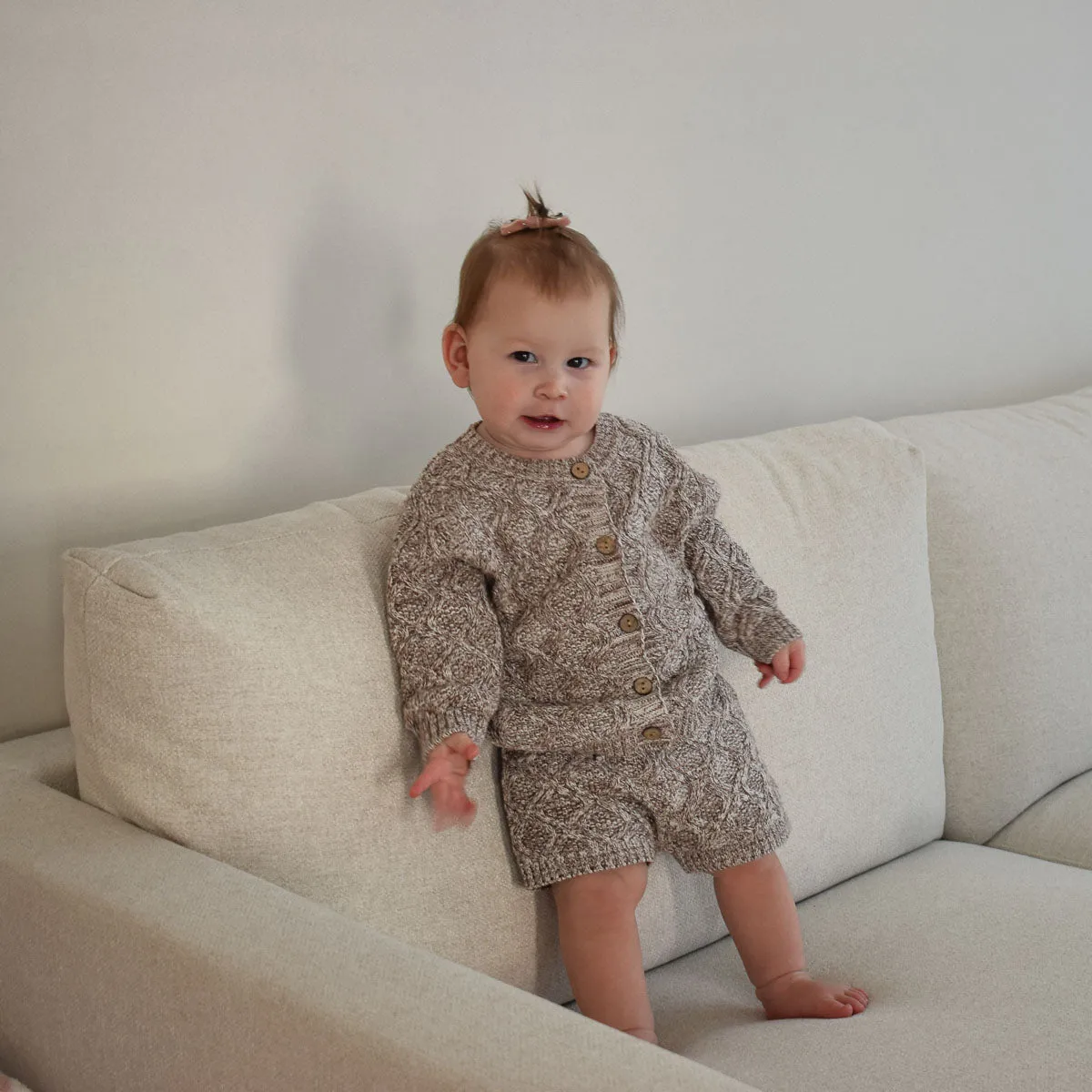 Alex Knit Cardigan | Truffle