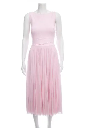 Alexander McQueen Pink Sleeveless Dress SZ 38