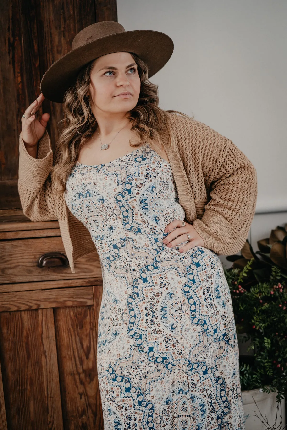 'Alexia' Wrangler Bandana Print Maxi Dress (S-XXL)