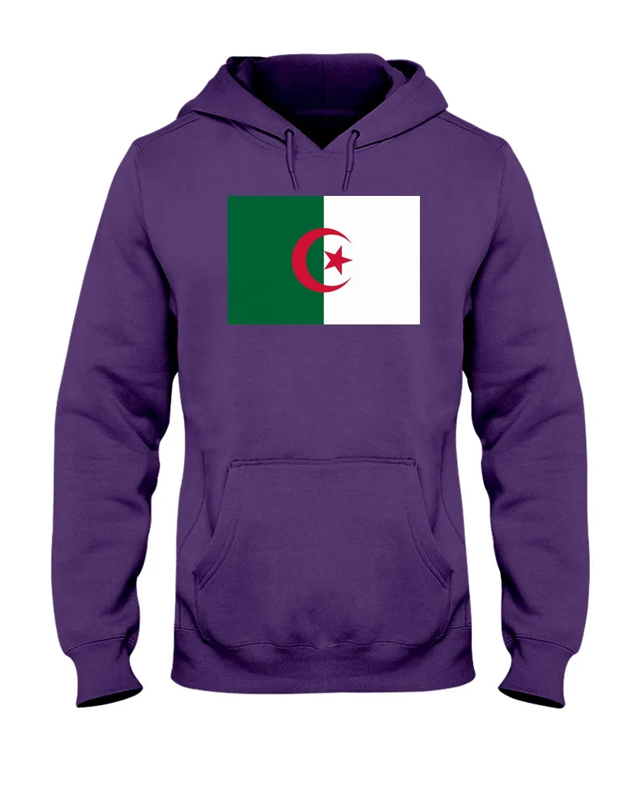 Algerian Flag Jerzees  Hoodie