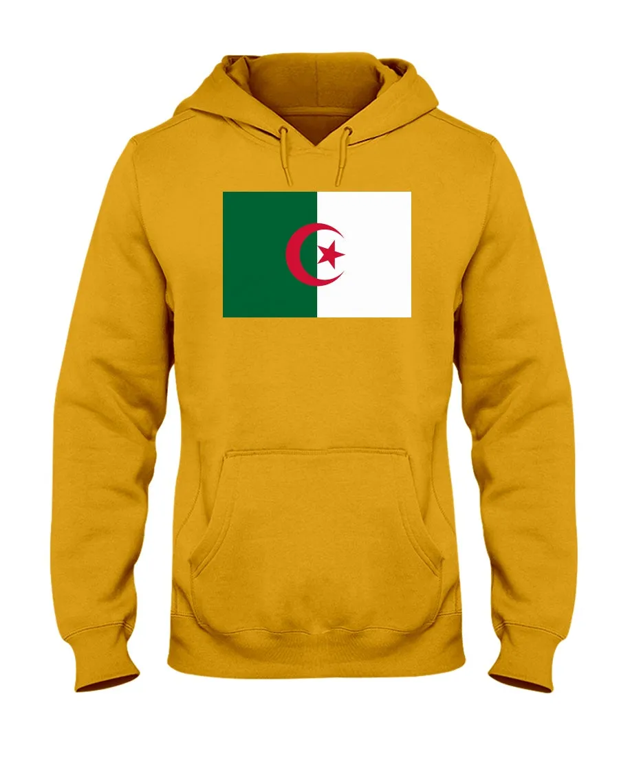 Algerian Flag Jerzees  Hoodie