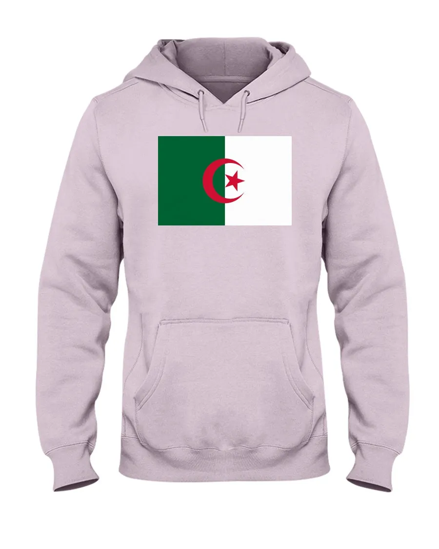 Algerian Flag Jerzees  Hoodie