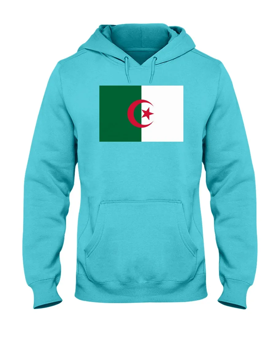 Algerian Flag Jerzees  Hoodie