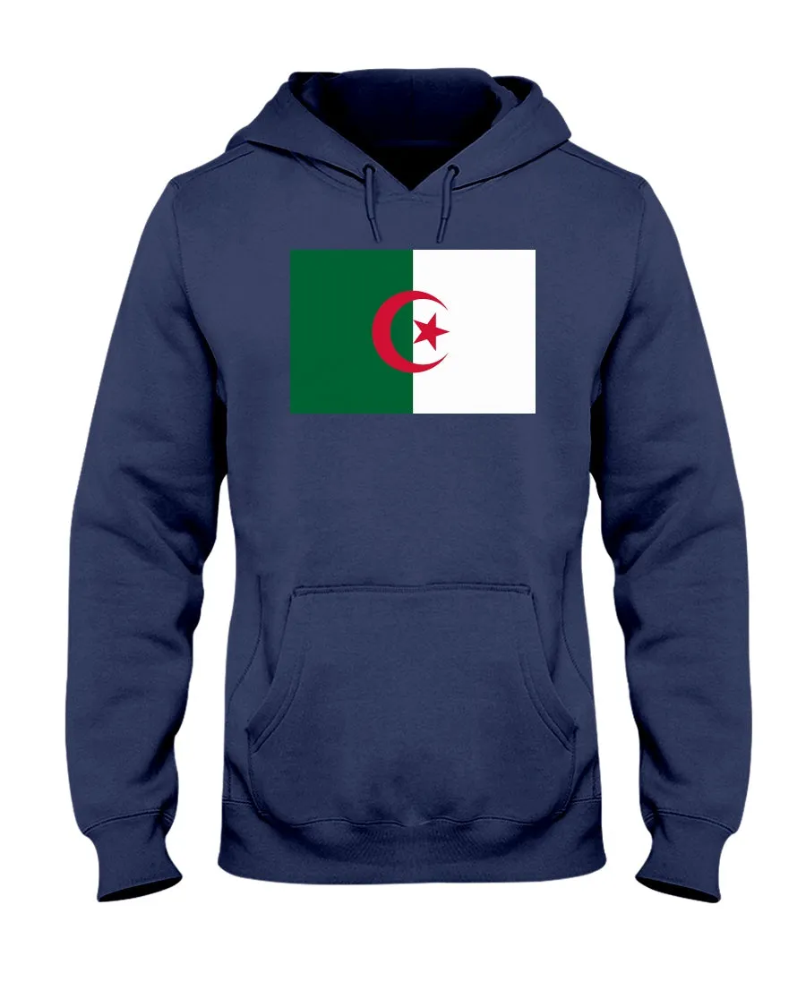 Algerian Flag Jerzees  Hoodie