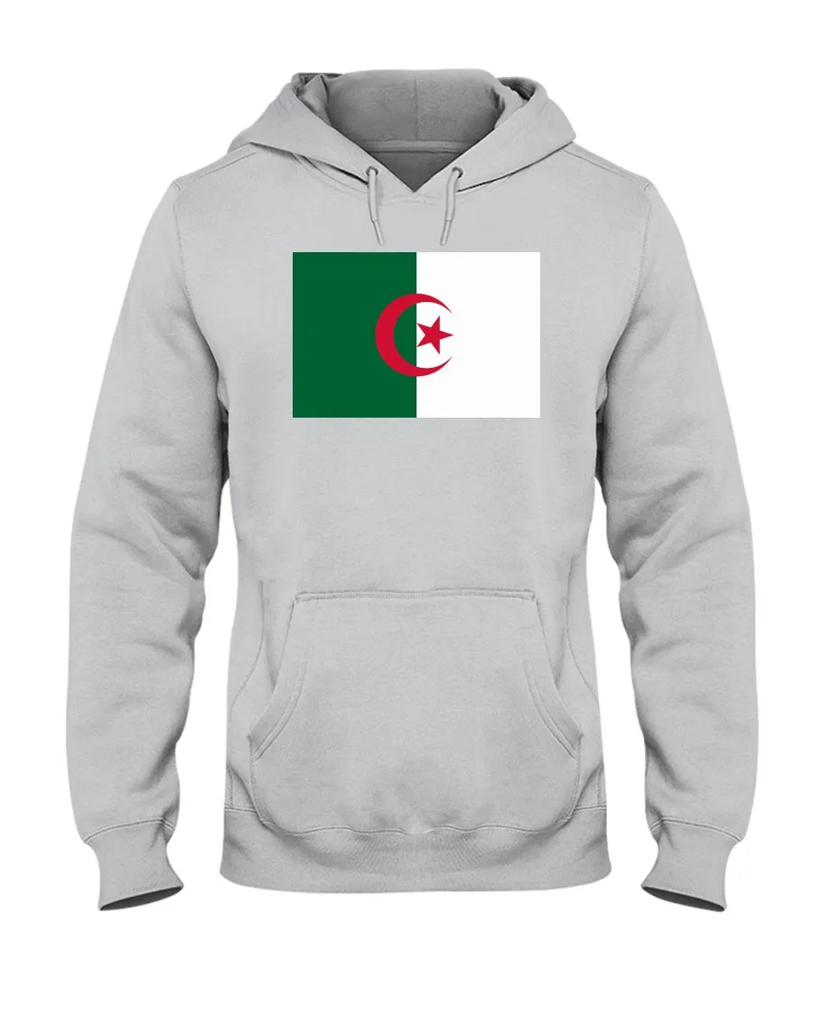 Algerian Flag Jerzees  Hoodie