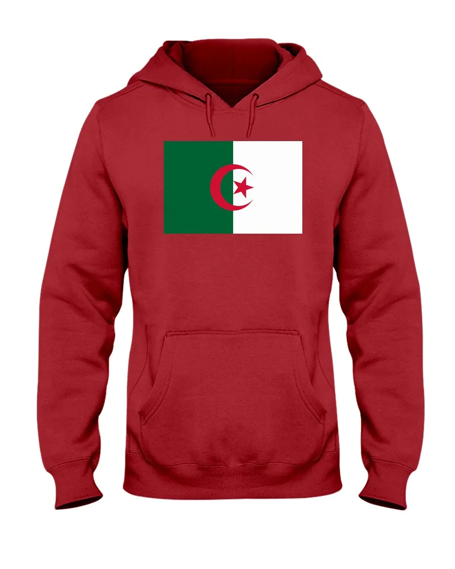 Algerian Flag Jerzees  Hoodie