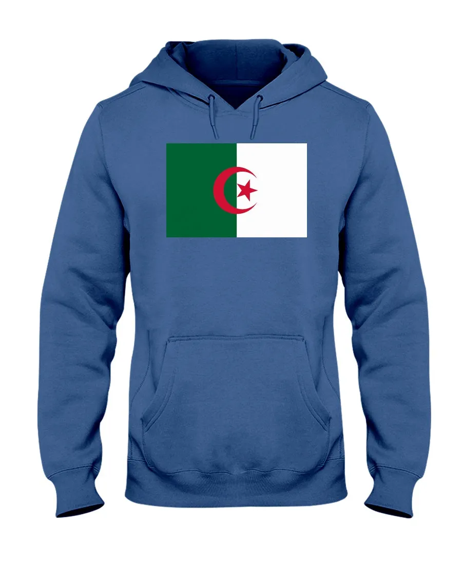 Algerian Flag Jerzees  Hoodie