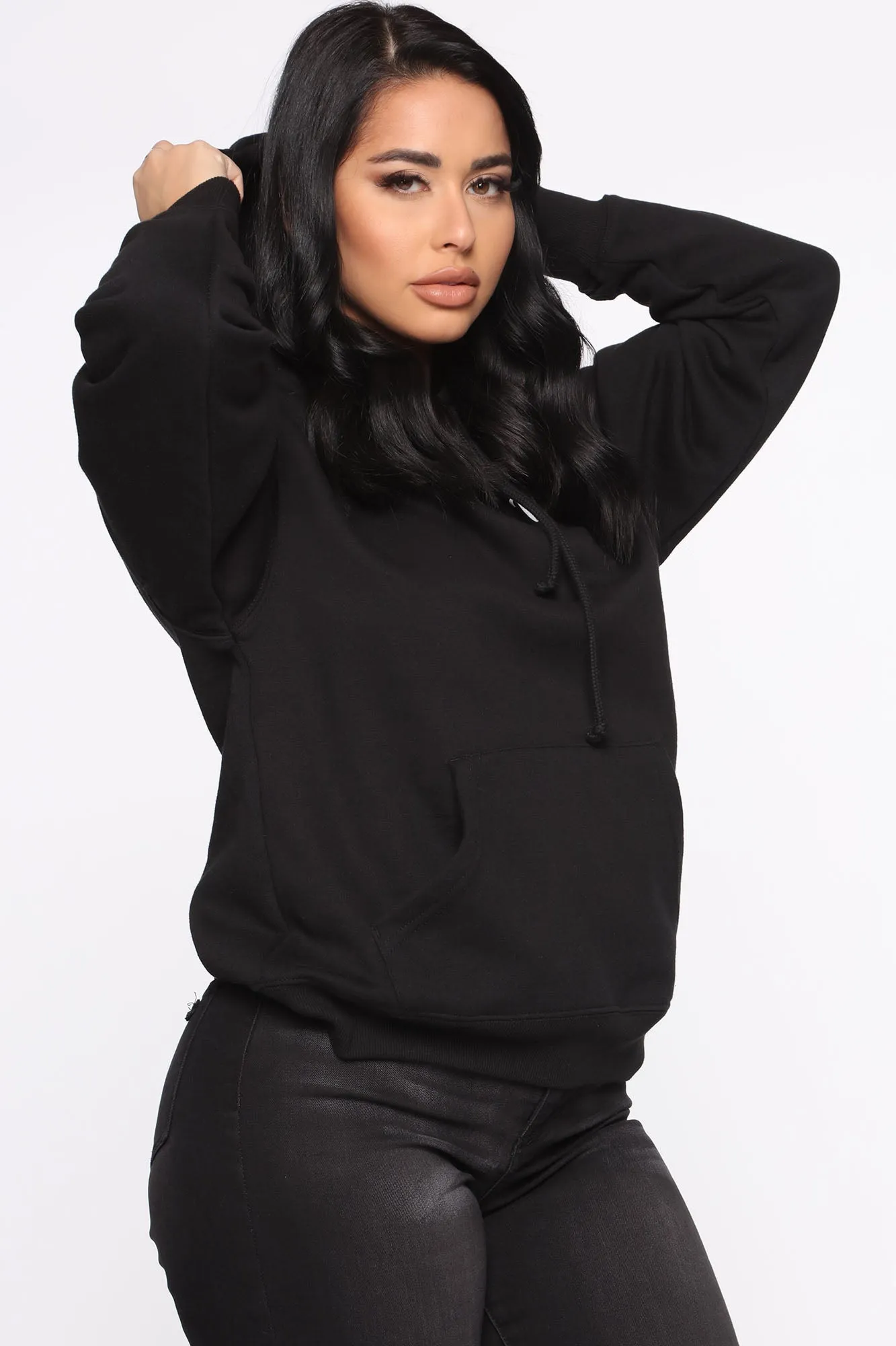 All Eyes On Me Hoodie - Black