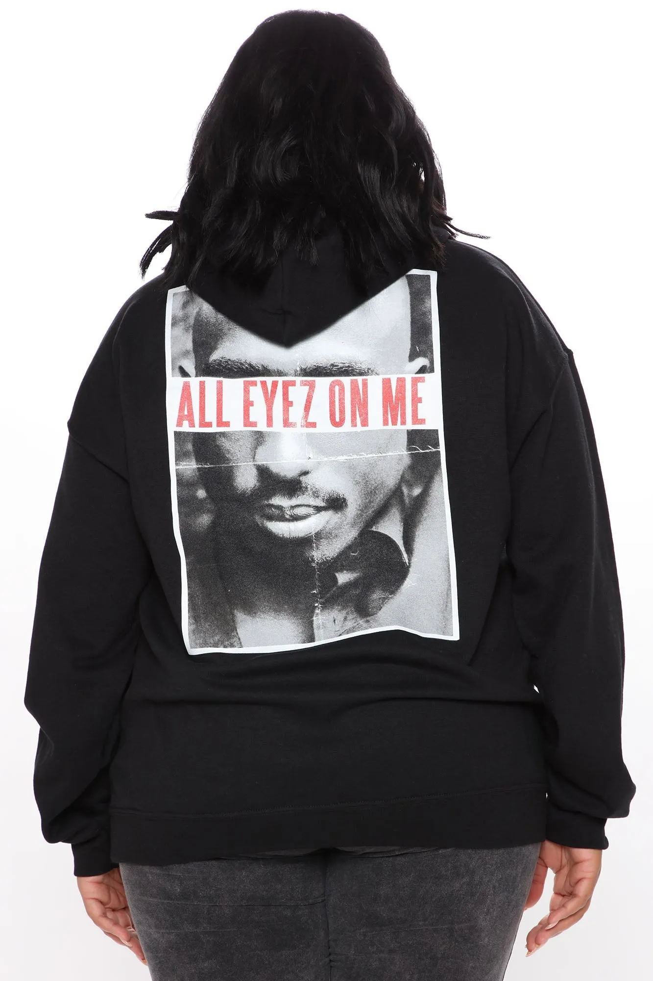 All Eyes On Me Hoodie - Black