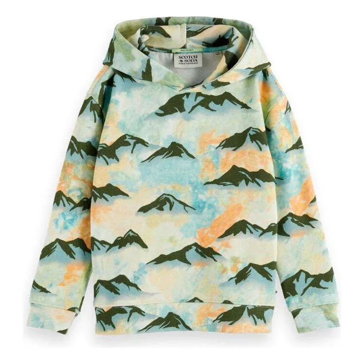 All-Over Printed Crewneck Sweat