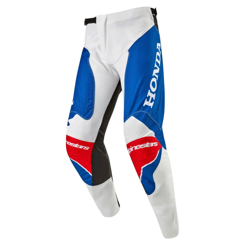 Alpinestars Honda Racer Iconic Pants White / Bright Blue / Bright Red