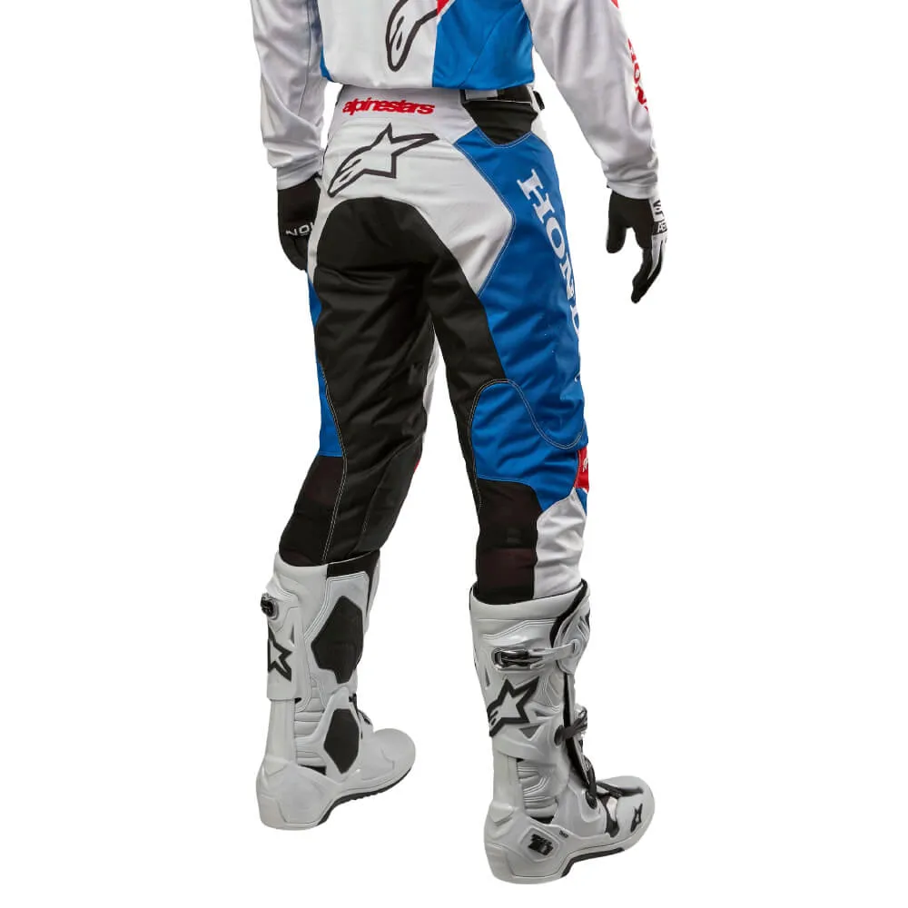 Alpinestars Honda Racer Iconic Pants White / Bright Blue / Bright Red