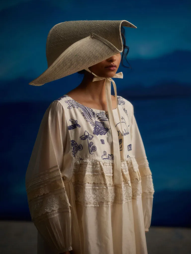 Ambretta Square Sleeve Dress