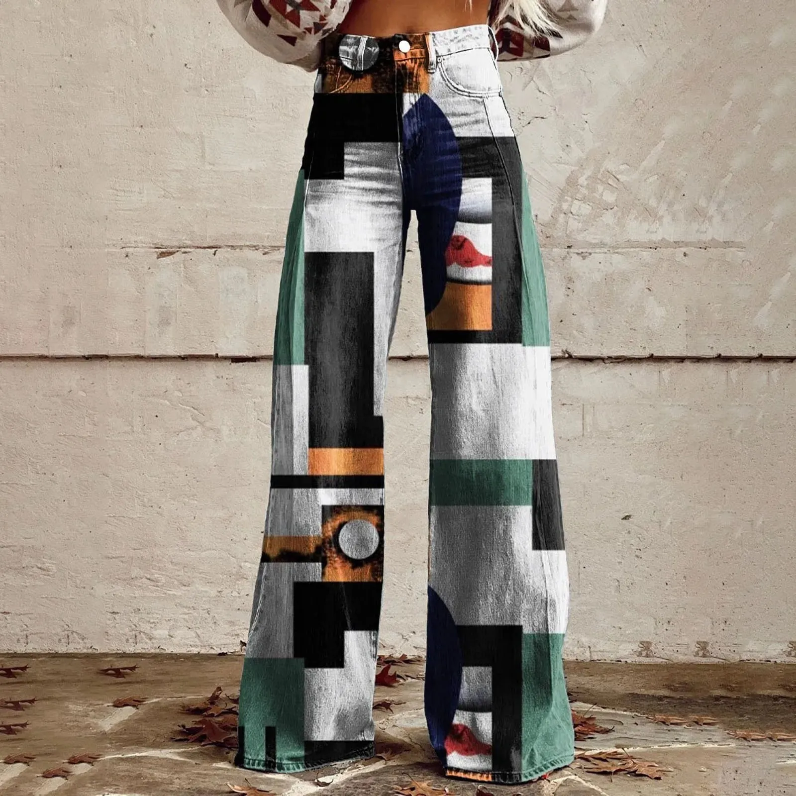 Arctic™ | Vintage Floral Wide-Leg Jeans