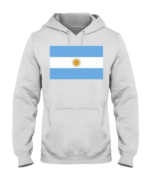 Argintinian Flag  Jerzees  Hoodie