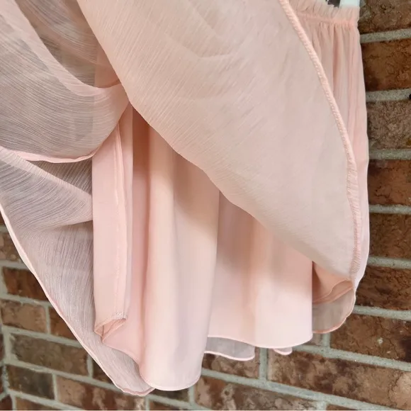 Aritzia Talula Tutu Style Skirt Pink And White