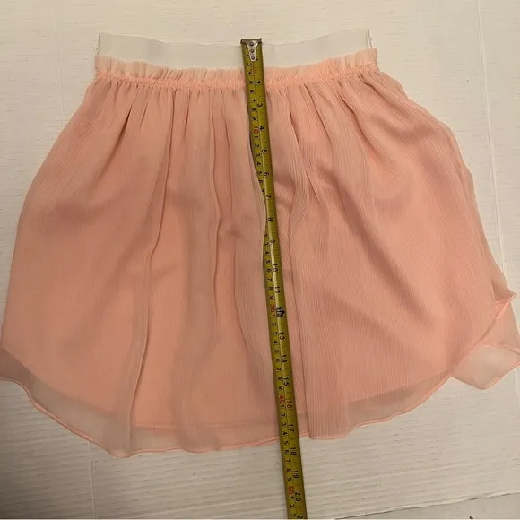 Aritzia Talula Tutu Style Skirt Pink And White