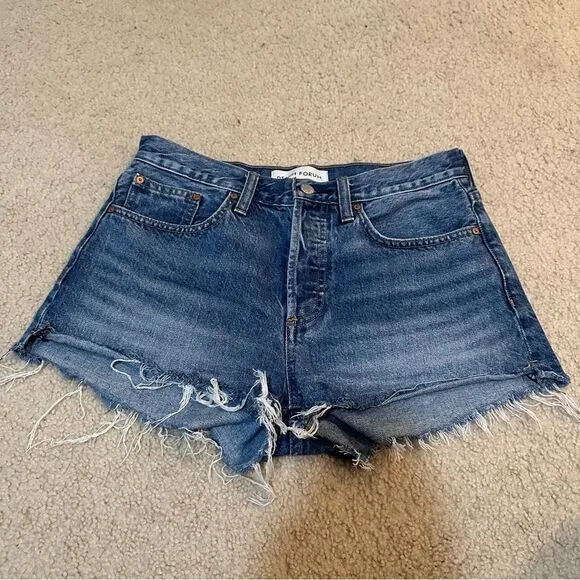 Aritzia the Denim Forum the Yoko Short size 27 shorts