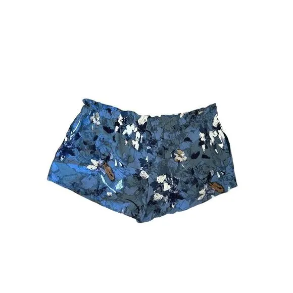 ARITZIA WILFRED Montrouge Shorts blue floral