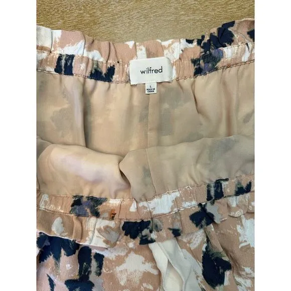 ARITZIA WILFRED Montrouge Shorts pink floral
