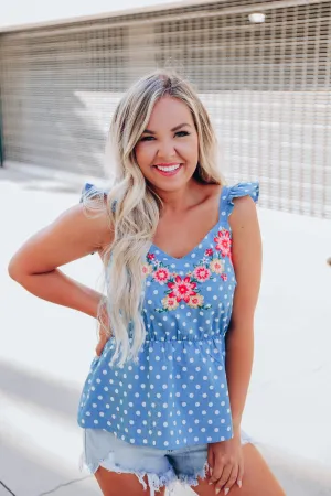 Arizona Polka Dot Blouse
