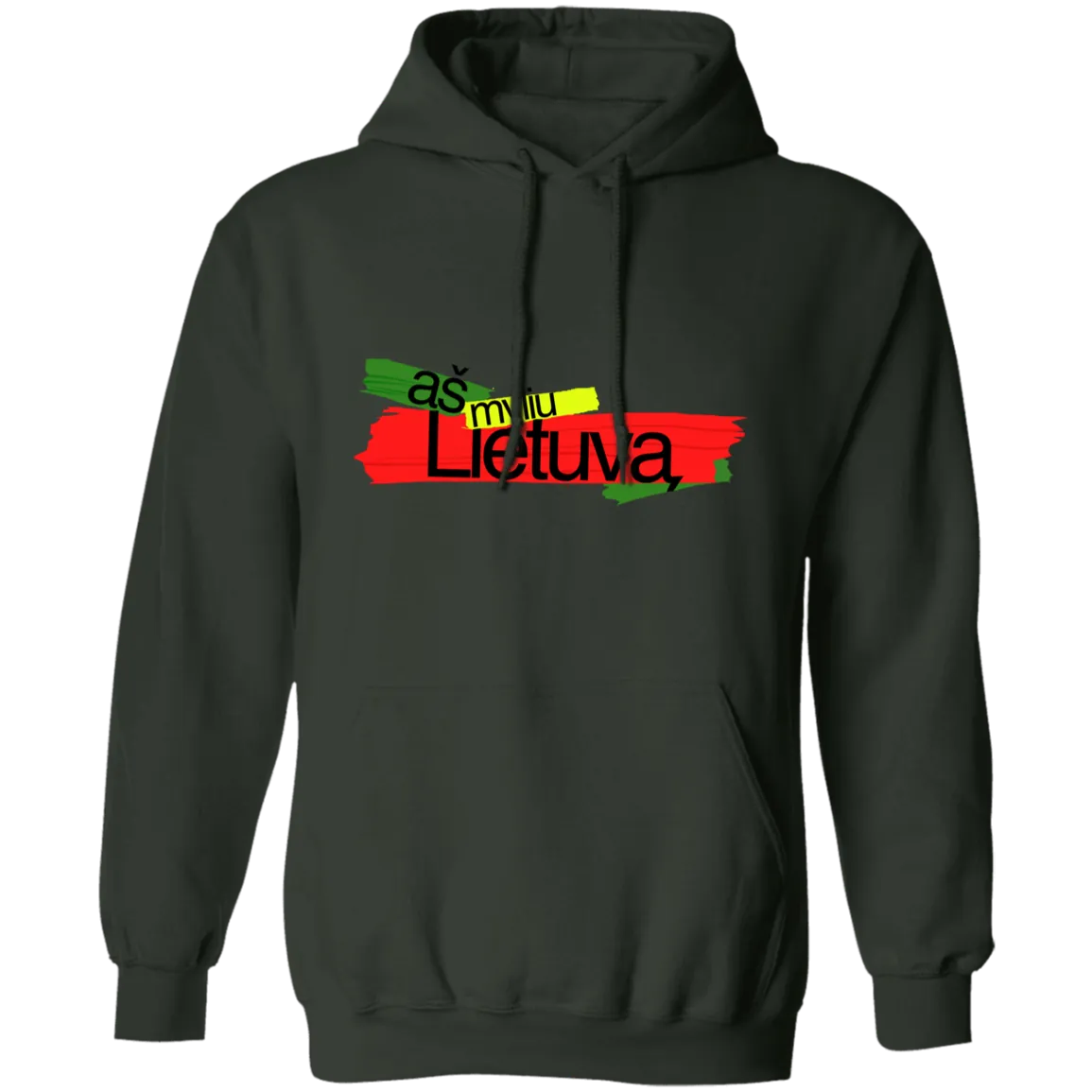 As Myliu Lietuva - Men/Women Unisex Comfort Pullover Hoodie