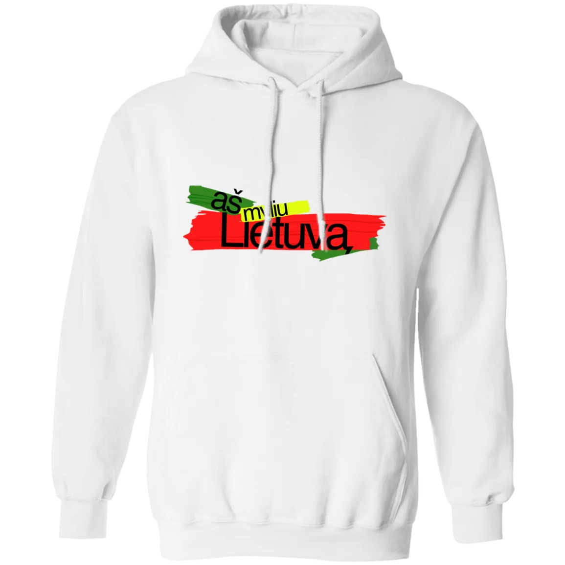 As Myliu Lietuva - Men/Women Unisex Comfort Pullover Hoodie