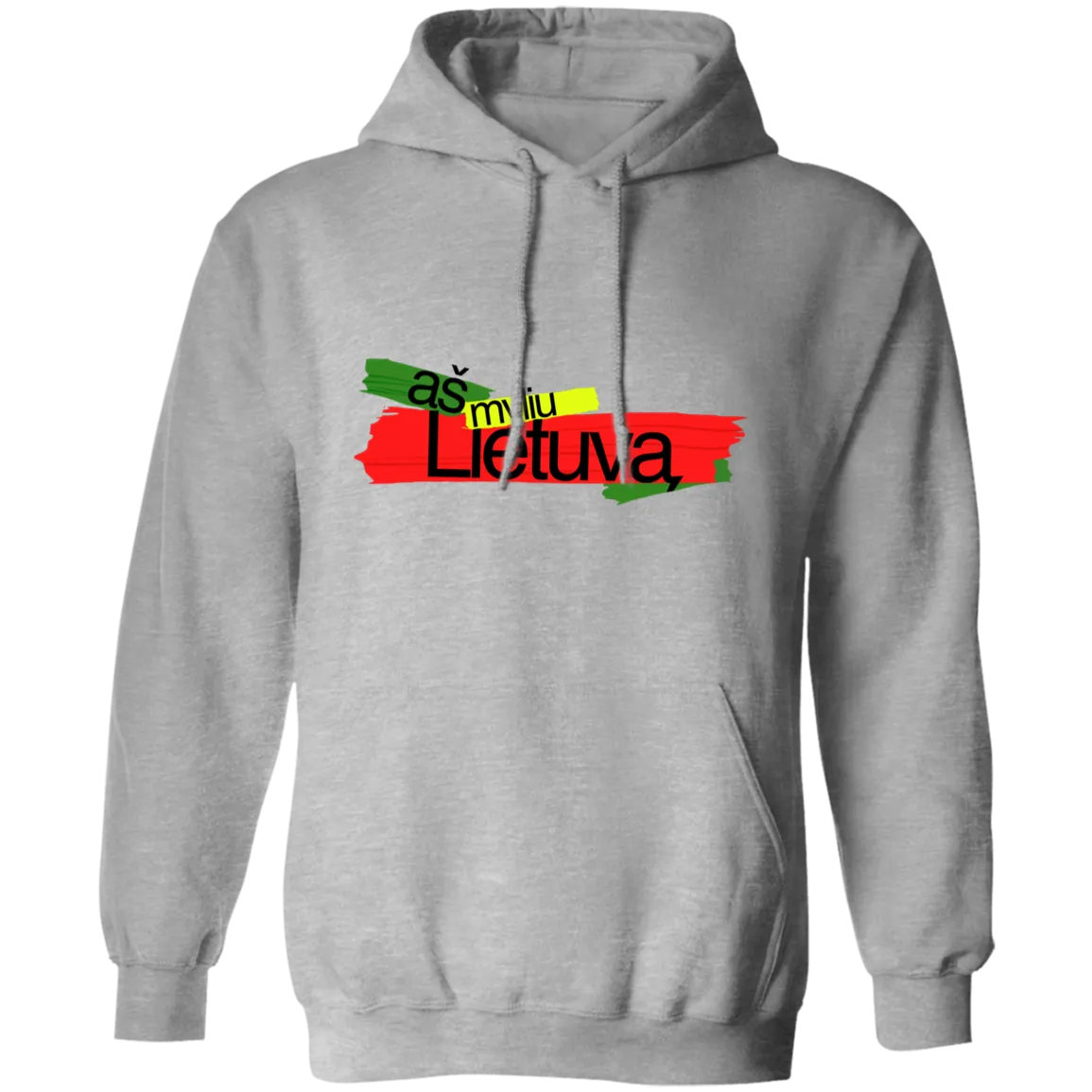 As Myliu Lietuva - Men/Women Unisex Comfort Pullover Hoodie