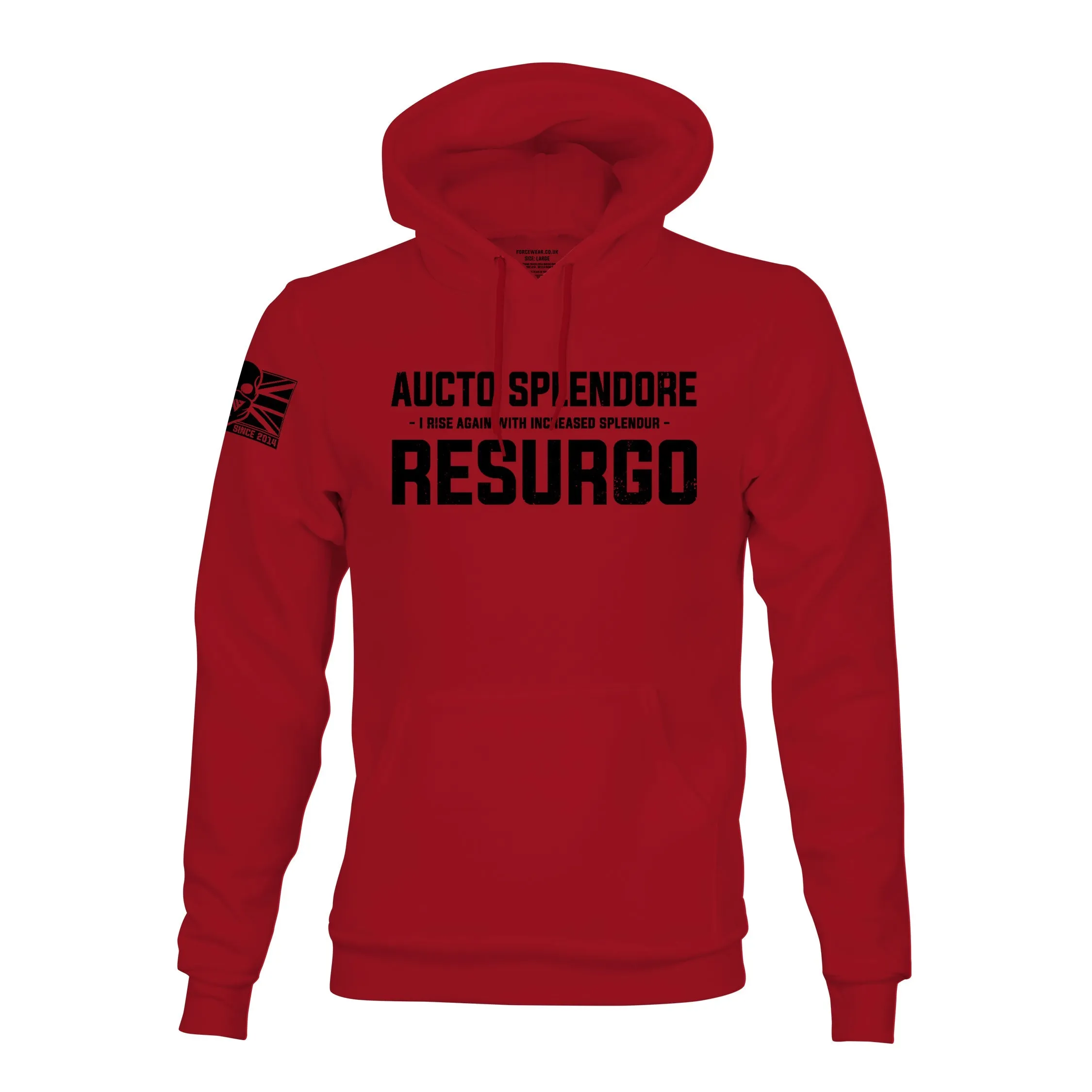 AUCTO SPLENDORE RESURGO (THE LIGHT INFANTRY) HOODIE